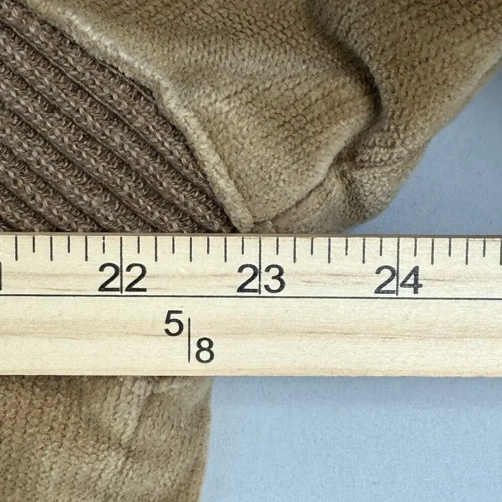 Vintage Corduroy Flight Bomber Jacket 70s Brown WIlliam Barry Sz 40 Lined Coat